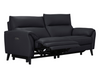 Florence 3 Seater Leather Recliner Sofa – 100% Leather & Electric Recliner