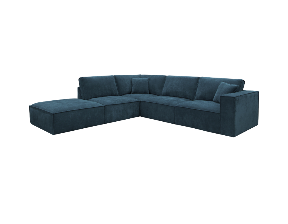 Kelly 4 Seater Modular Corner Lounge – The Wholesale Furniture Co.