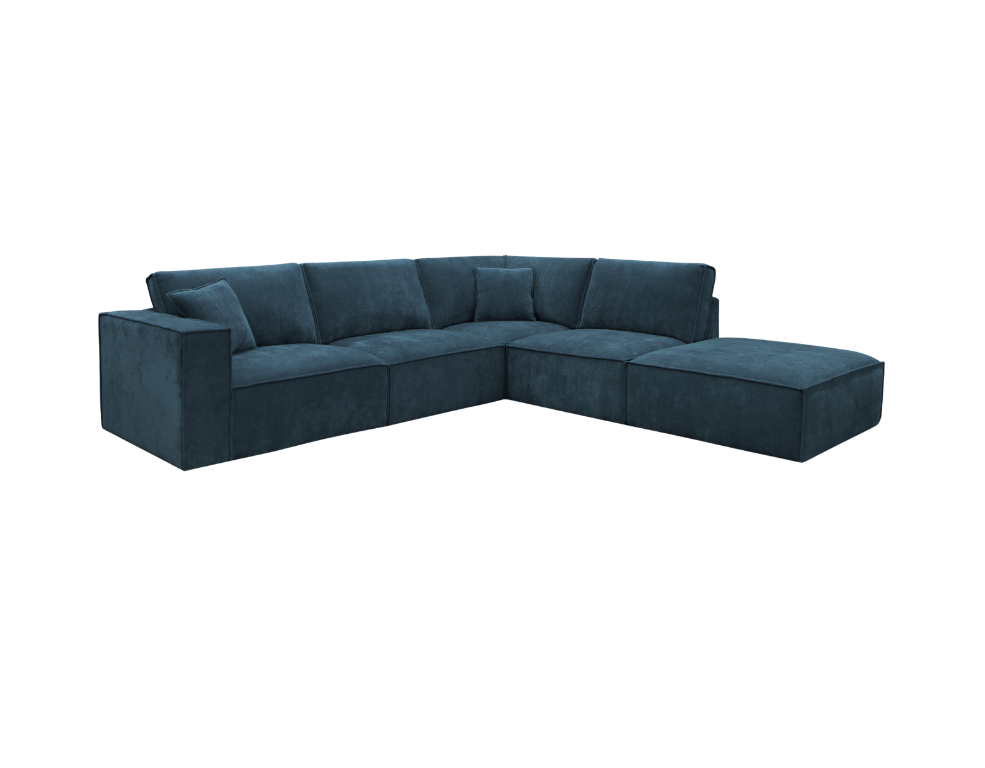 Kelly 4 Seater Modular Corner Lounge – The Wholesale Furniture Co.
