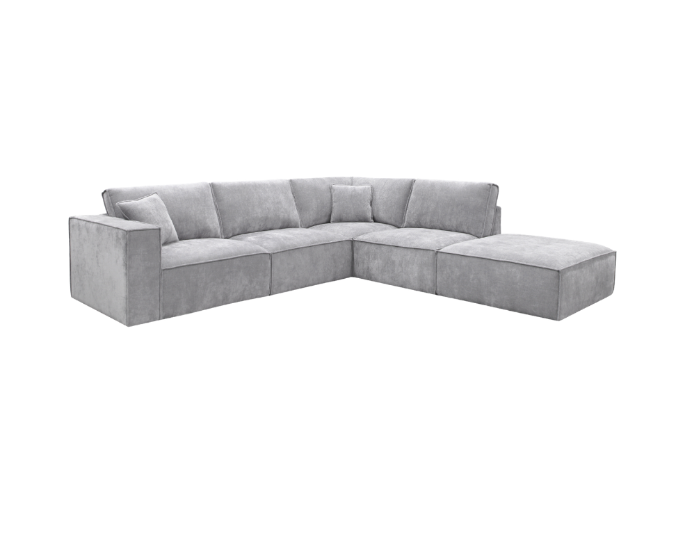 Kelly 4 Seater Modular Corner Lounge – The Wholesale Furniture Co.