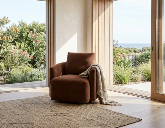 Freddy Swivel Chair – The Wholesale Furniture Co.