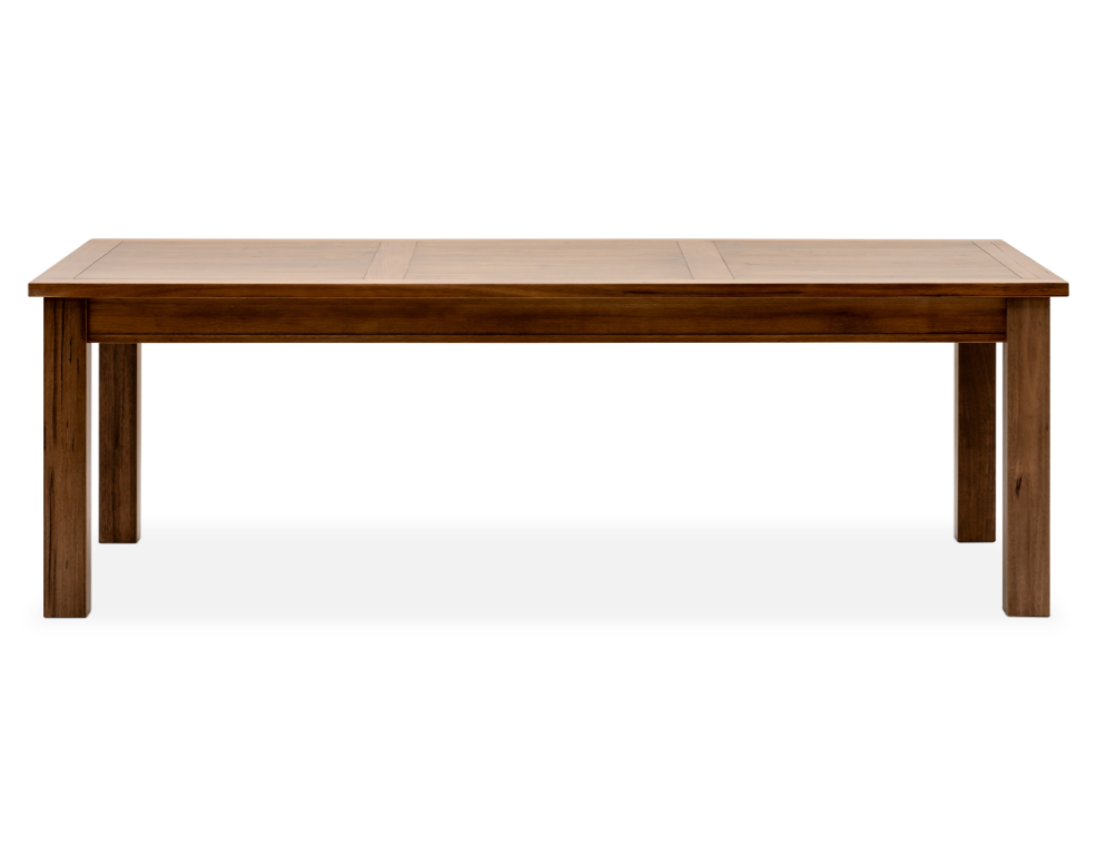 vic ash dining table on white background