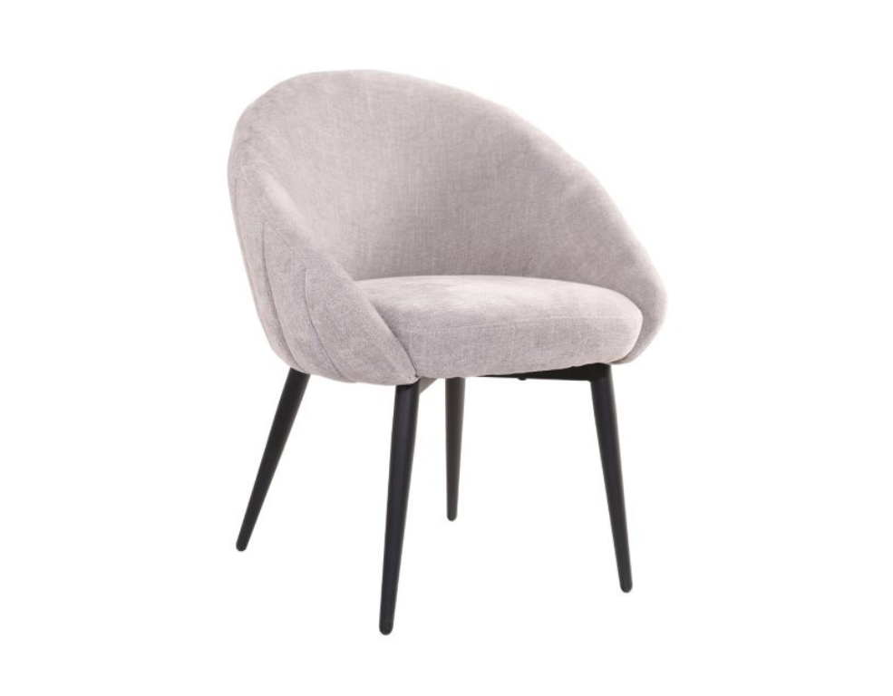Arias Dining Chair – Luxurious Soft Fabric & Generous Seating - 