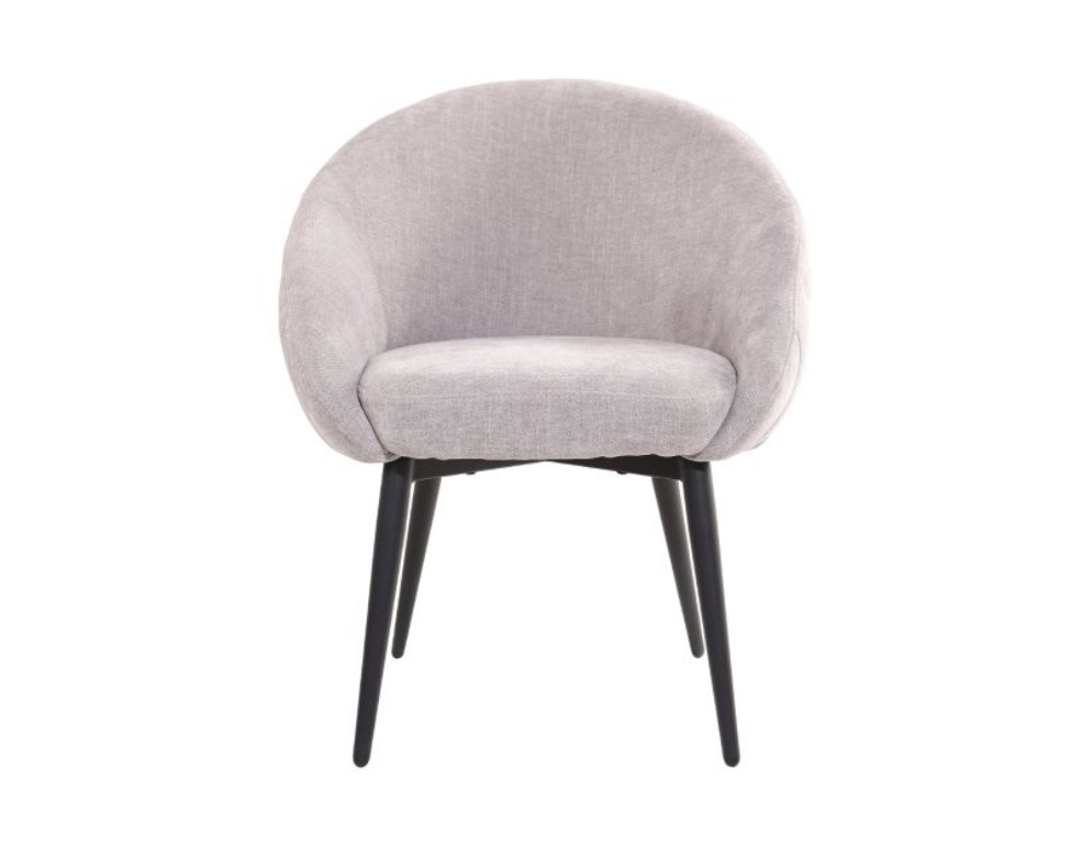 Arias Dining Chair – Luxurious Soft Fabric & Generous Seating - 