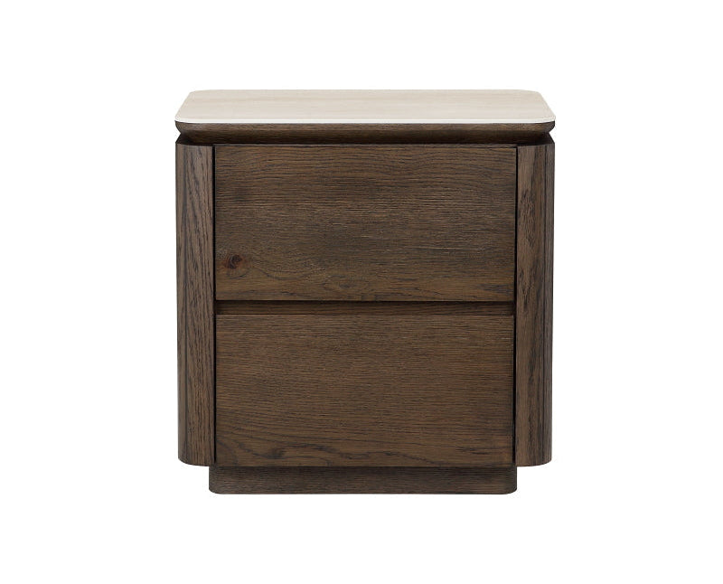
                  
                    Wooden bedside table on a white background
                  
                