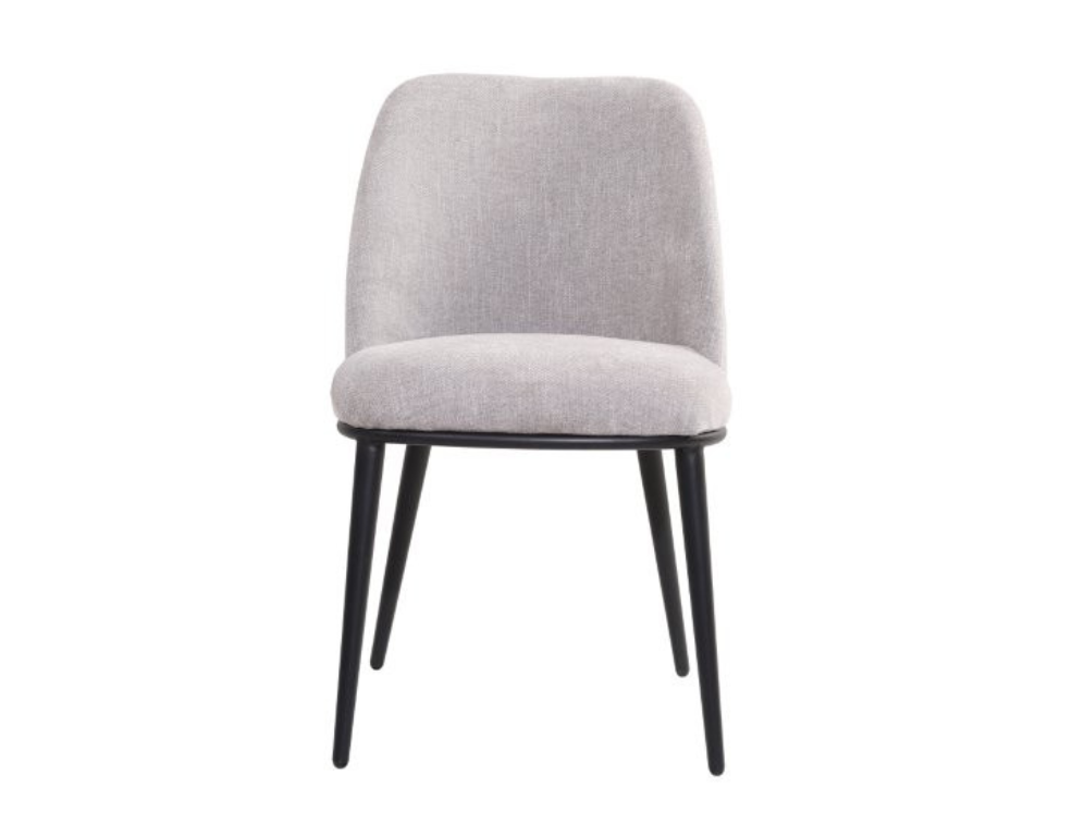 Arna Dining Chair – Luxurious Soft Fabric & Generous Seating - 
