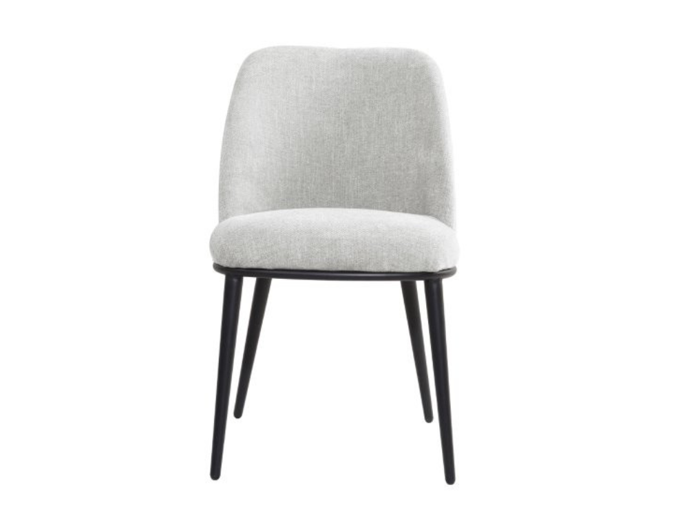Arna Dining Chair – Luxurious Soft Fabric & Generous Seating - 