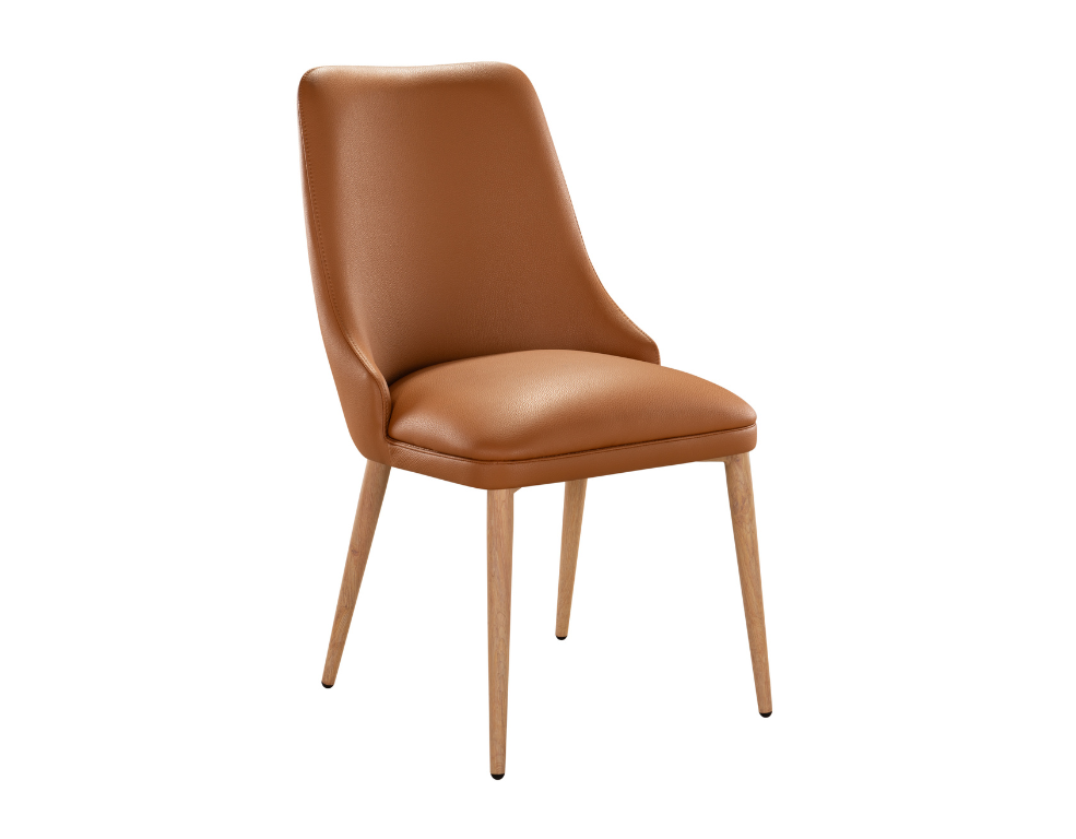 Carly Dining Chair – Solid Aluminium Legs & Foam Seating - 