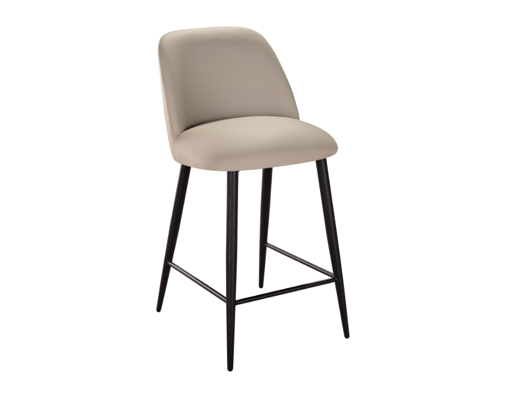 Carter Barstool – Durable PU Covering with a Solid Welded Frame - 