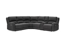  Commander 5 Seater Modular Corner Lounge – Luxurious Fabric & Electric Recliners