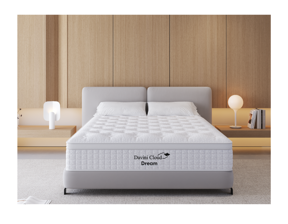 Davini Cloud Dream Mattress – Zoned Pocket Springs System & Dream Foam - 