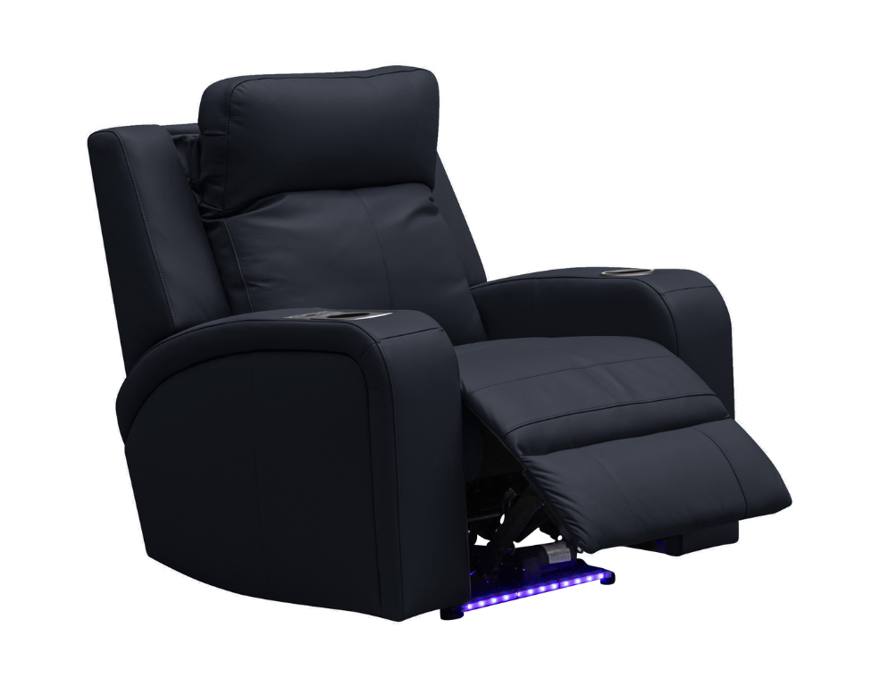 
                  
                    Dawson Electric Recliner – 100% Thick Leather with Built-in USB Ports - 
                  
                