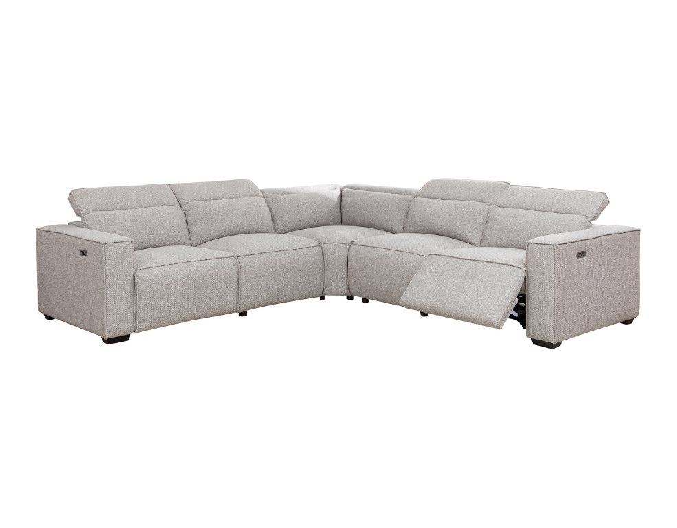Derby 5 Seater Modular Lounge – Electric Recliners & Adjustable Headrests - 