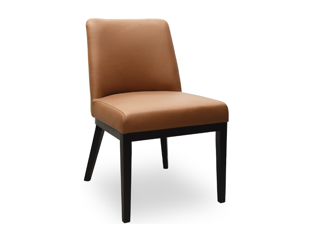 Dining Chair 1623 – Endurotek Fabric with Solid Oak Legs - 