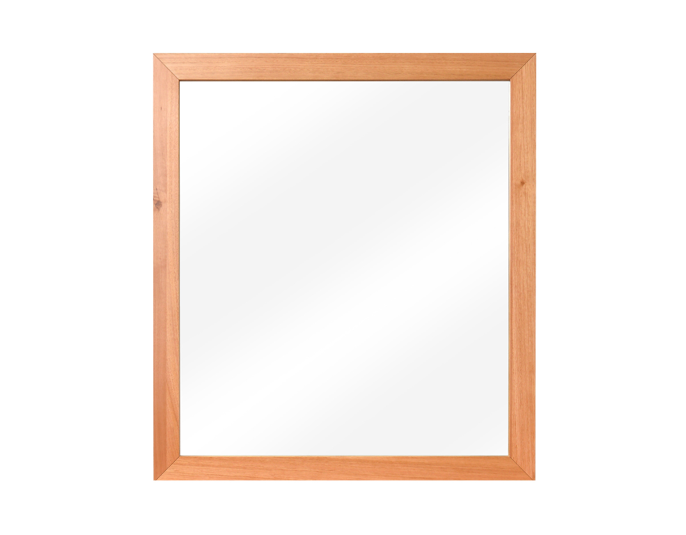 Emerald Mirror - Messmate Timber Frame & Generous Mirror Size - 