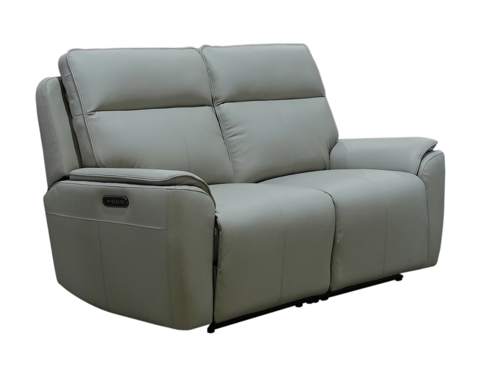 Fresia 2.5 Seater Electric Recliner – Triple Motor Leather Chair with Motorised Headrest - 