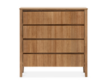  Gina Tallboy – Solid Oak & Fluted Design