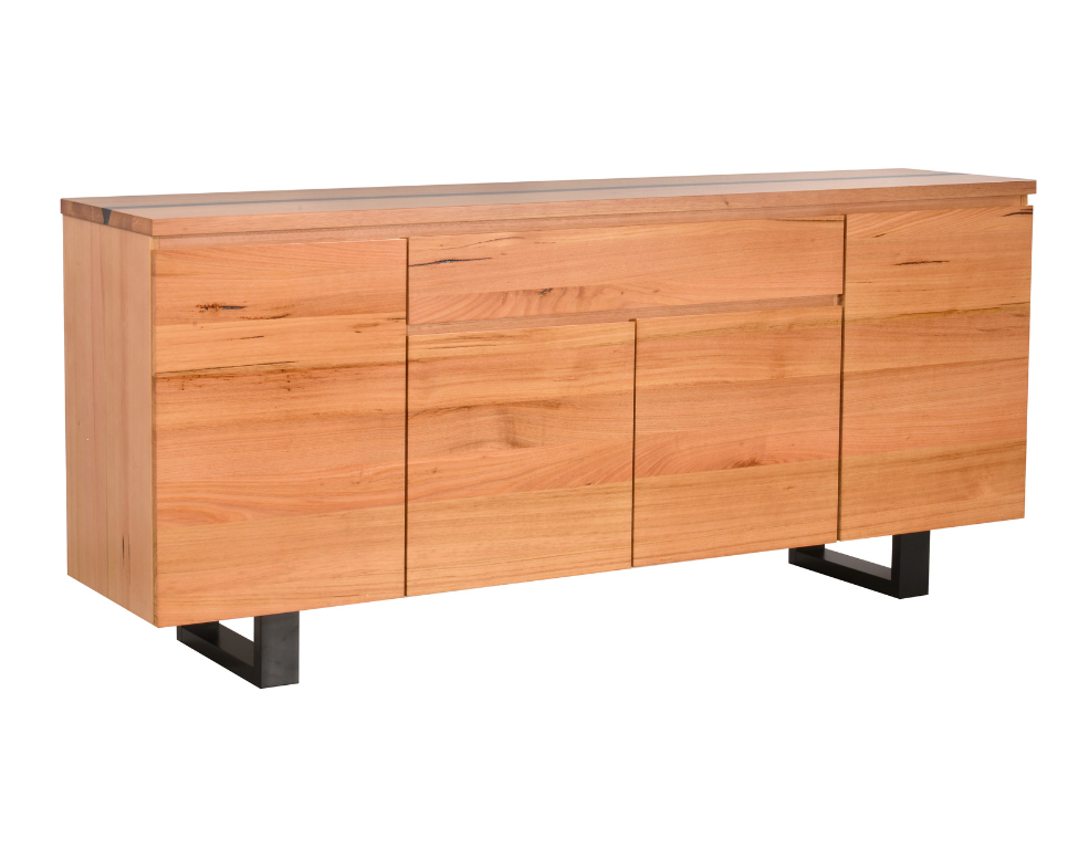 Katania Buffet – Messmate Timber with Resin Inlay - 
