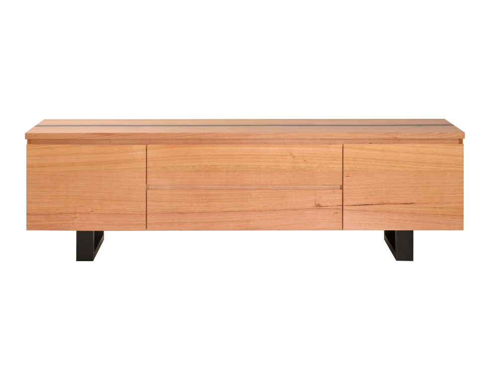 Katania Entertainment Unit – Messmate Timber with Resin Inlay - 