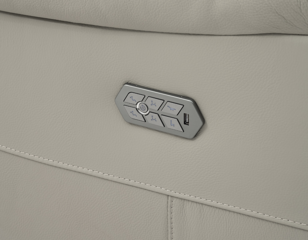 
                  
                    Luximo 3 Seater Recliner – 100% Leather with 2 Triple Motor Electric - 
                  
                