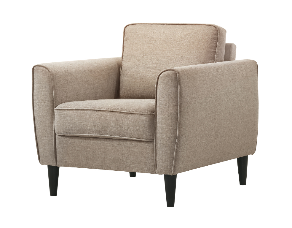 Milltown Armchair – Modern Design with Durable Seating & Piped Detail - 