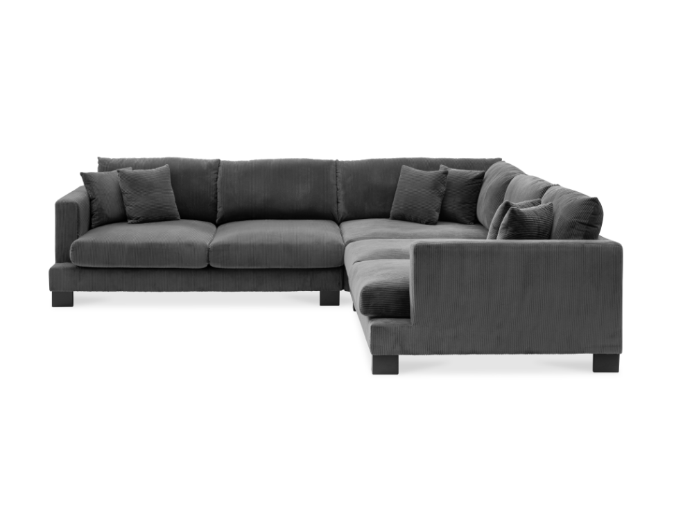 Monet Corner Lounge – Deep Seating in Waves Cord Fabric - 