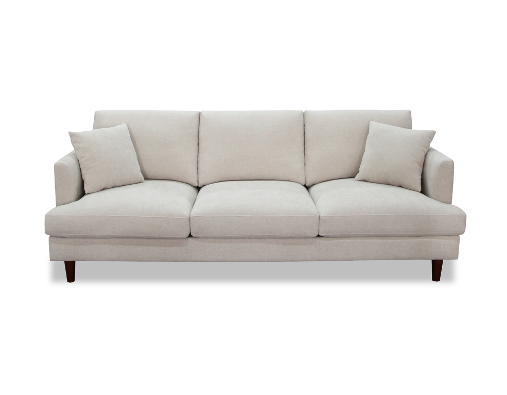 Norwell 3 Seater Sofa – Feather & Foam Seating with Timber Frame - 