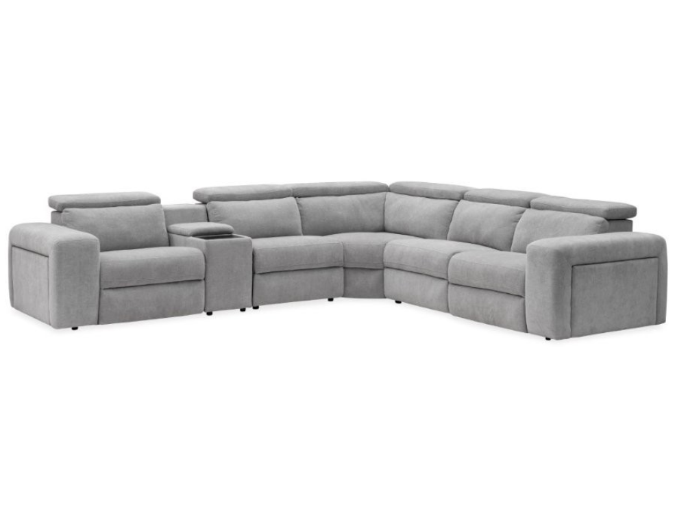 Phoenix Fabric Corner Lounge – Electric Recliners & Adjustable Headrests - 