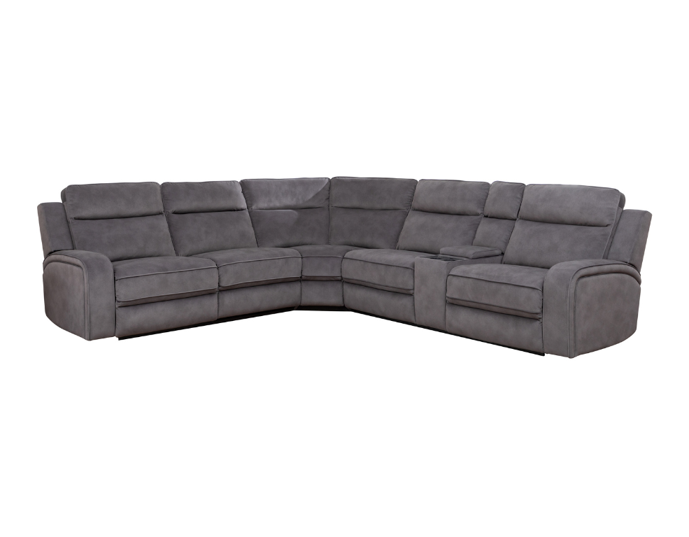 Sheffield 5 Seater Modular Lounge – Electric Recliners & Console - 