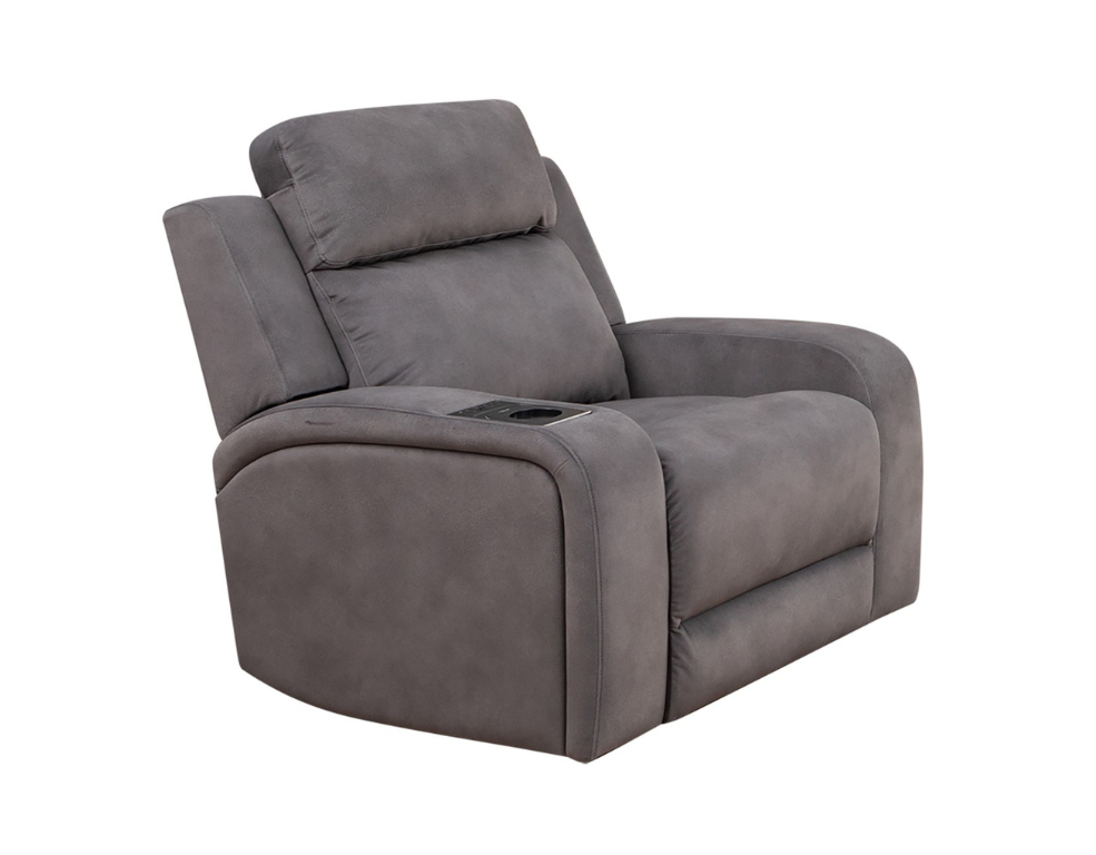 Wakefield Electric Single Recliner – Dual Motor with Mini I-Table and Wireless Charging - 