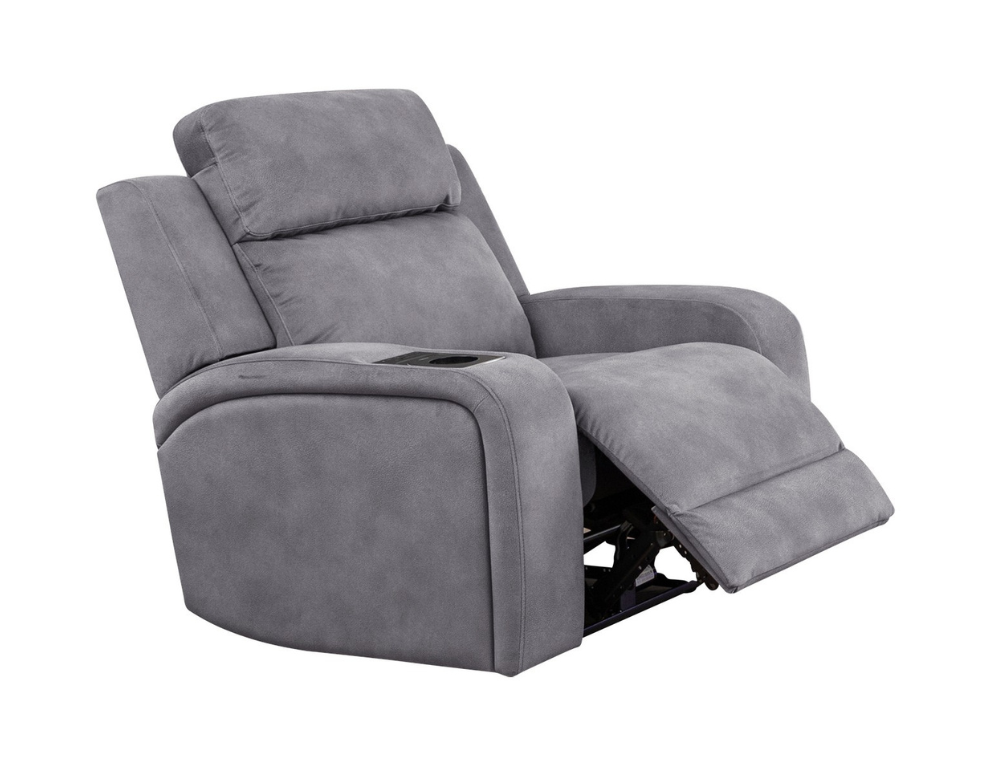 Wakefield Electric Single Recliner – Dual Motor with Mini I-Table and Wireless Charging - 